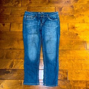 Royal premium western style embellished jeans